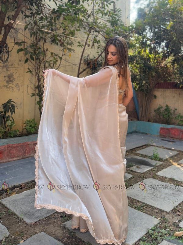 Meher – Jimmy Choo Heavy Tissue Saree
