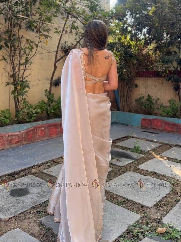 Meher – Jimmy Choo Heavy Tissue Saree