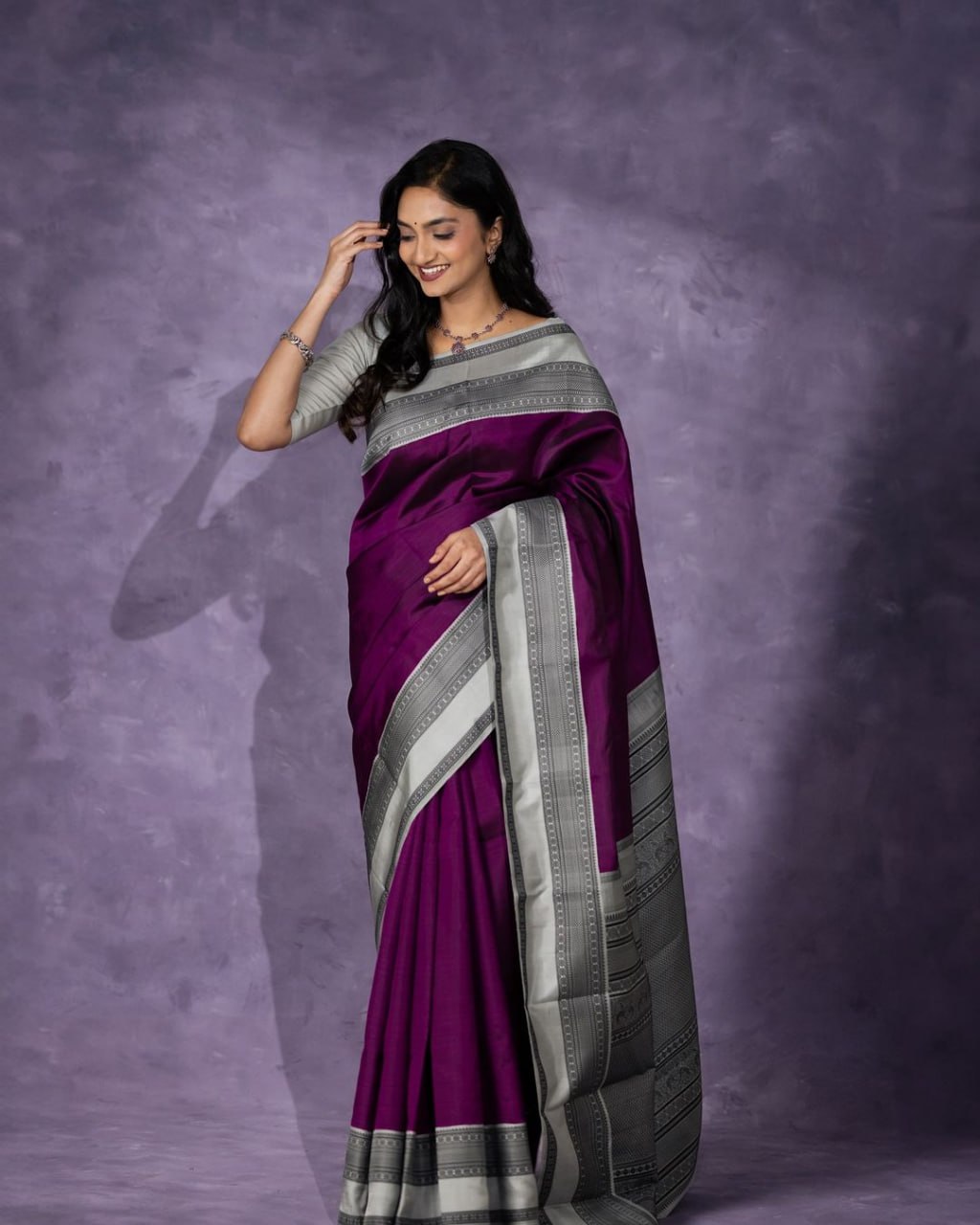 Vinika – Banarasi Soft Silk Saree