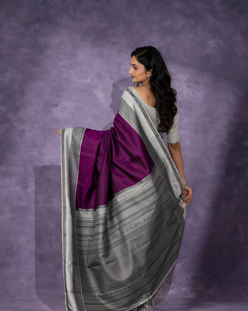Vinika – Banarasi Soft Silk Saree