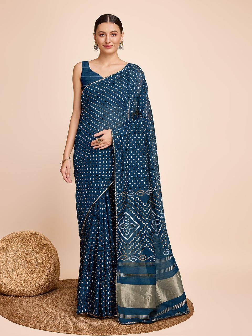 Saanvi – Kanchipuram Soft Silk Kalamkari Saree