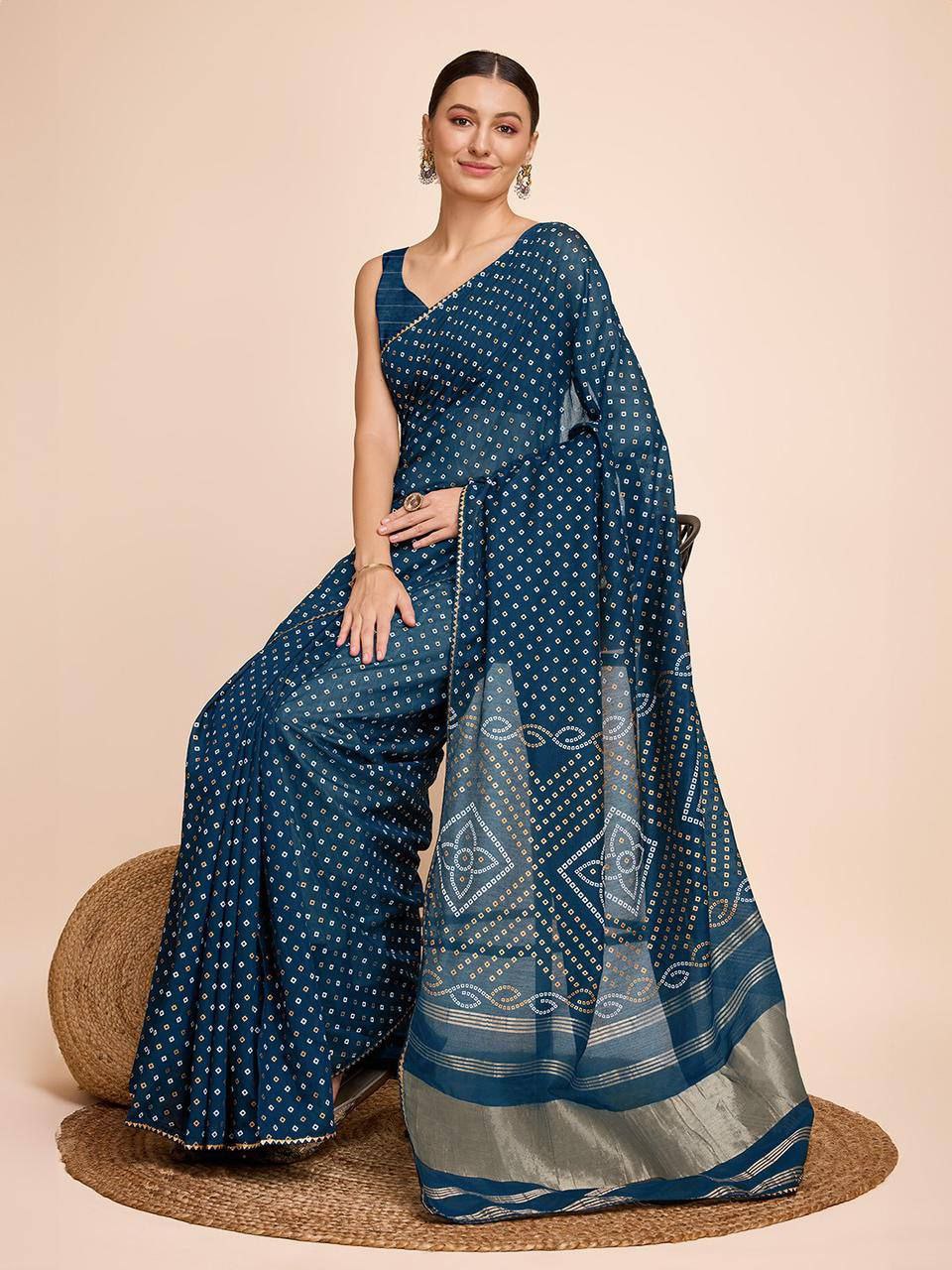 Saanvi – Kanchipuram Soft Silk Kalamkari Saree