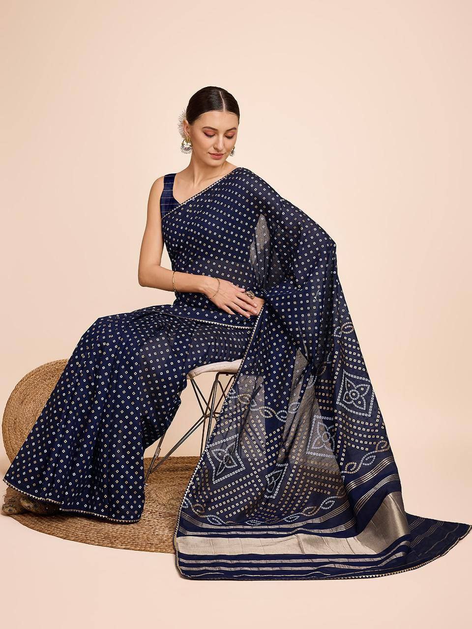 Saanvi – Kanchipuram Soft Silk Kalamkari Saree