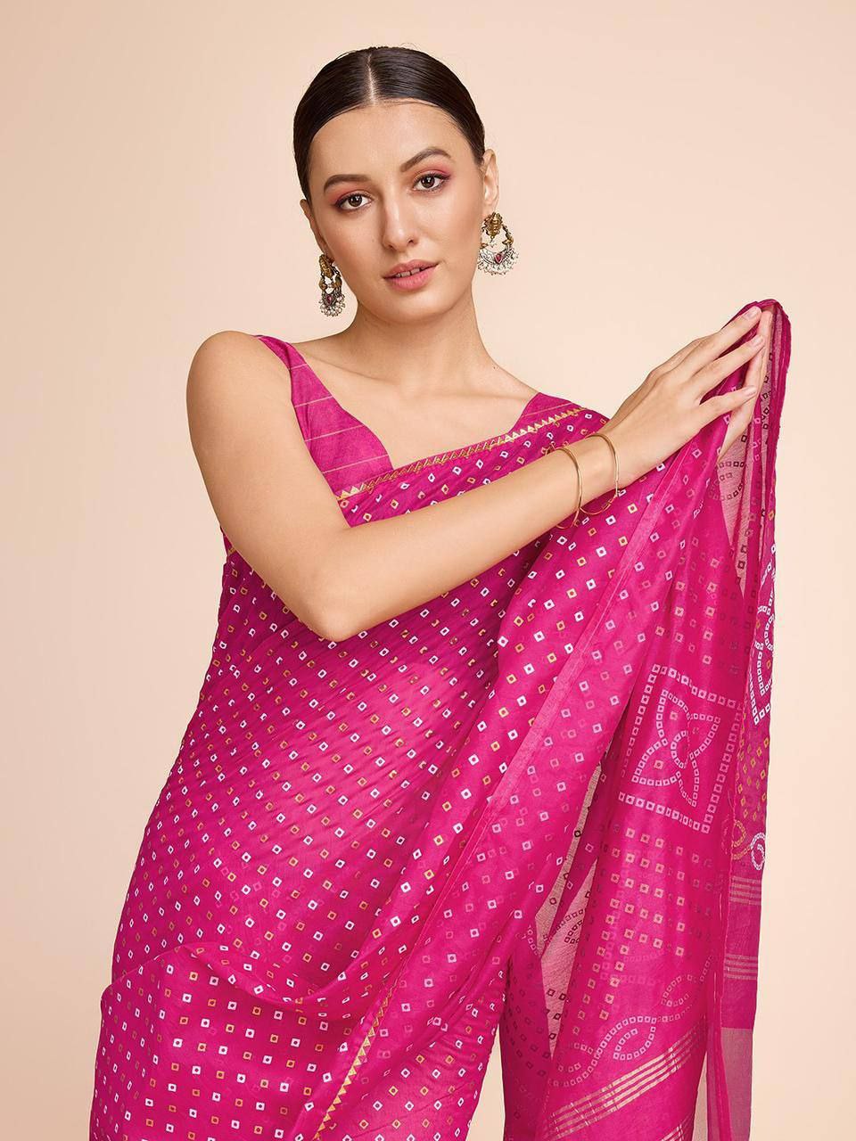 Saanvi – Kanchipuram Soft Silk Kalamkari Saree