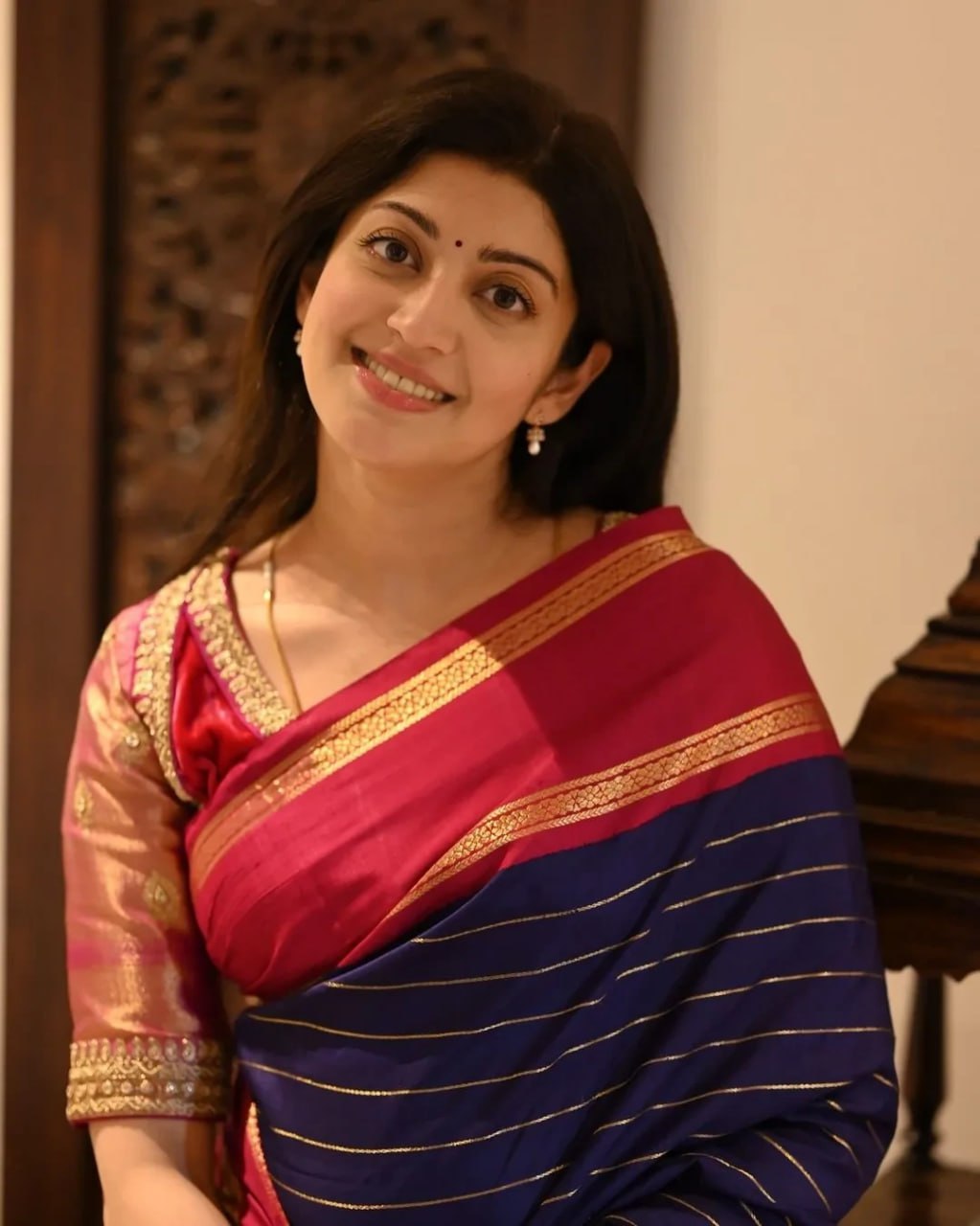 Prisha – Banarasi Soft Silk Saree