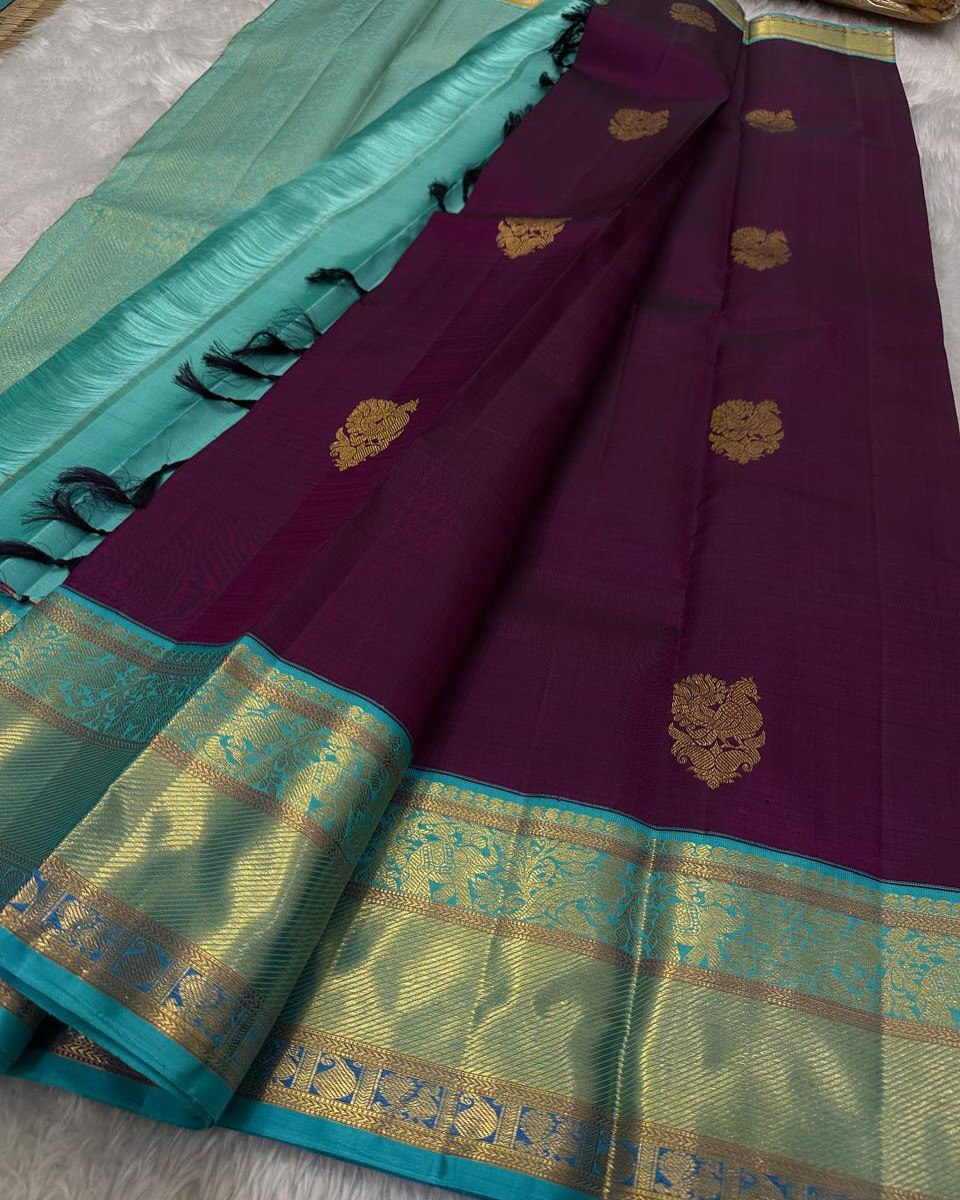 Ishani - Banarasi Soft Silk Saree