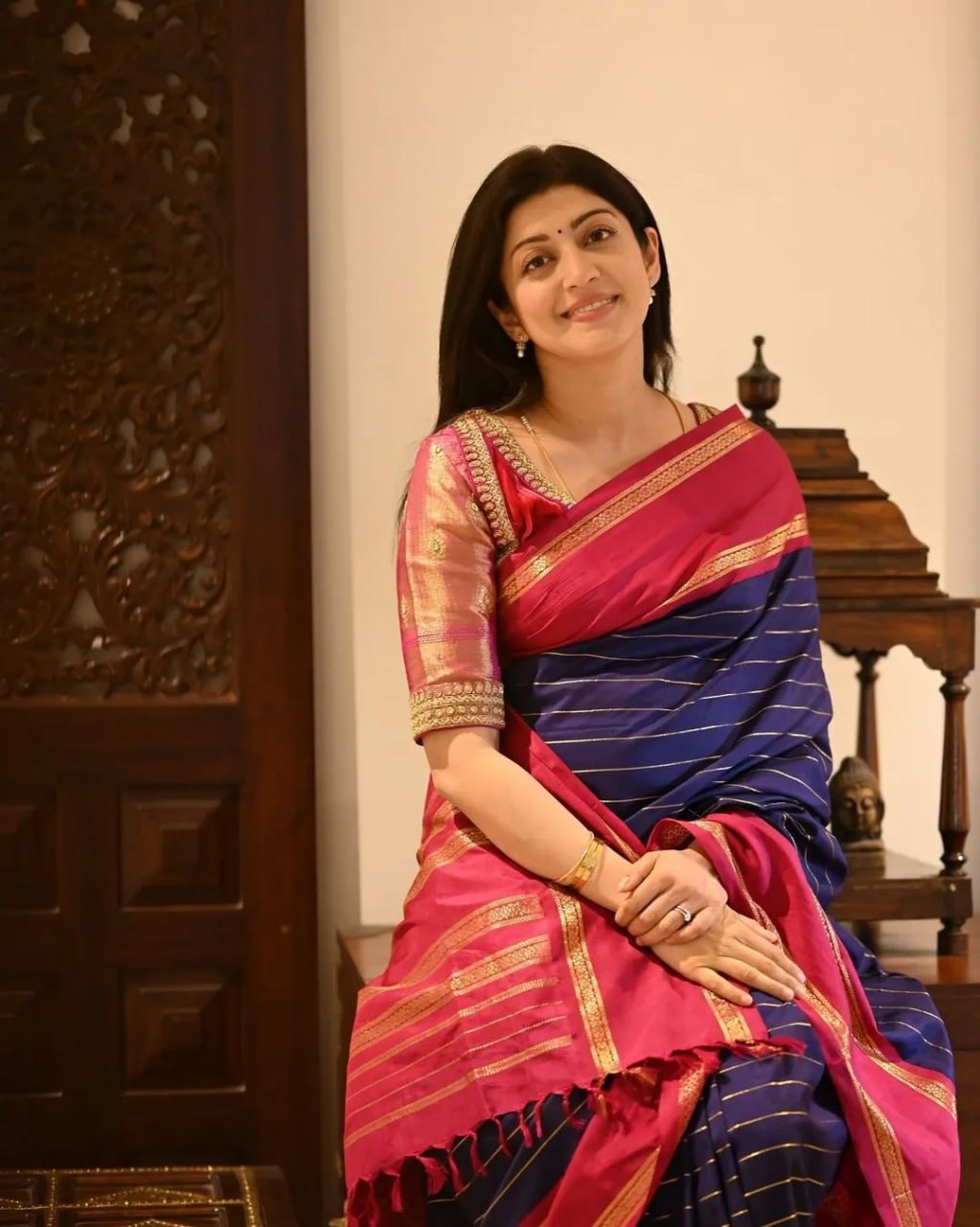 Prisha – Banarasi Soft Silk Saree