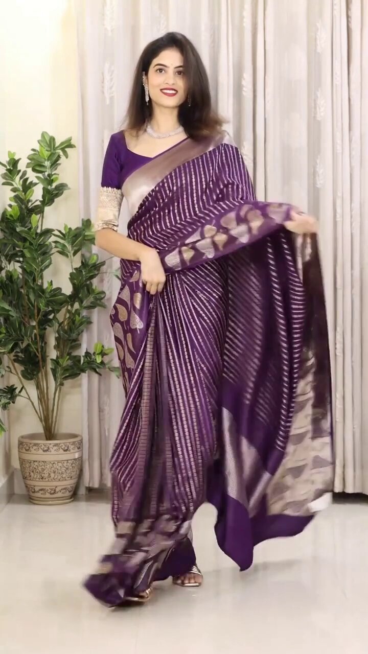 Aadhya – Banarasi Soft Silk Saree