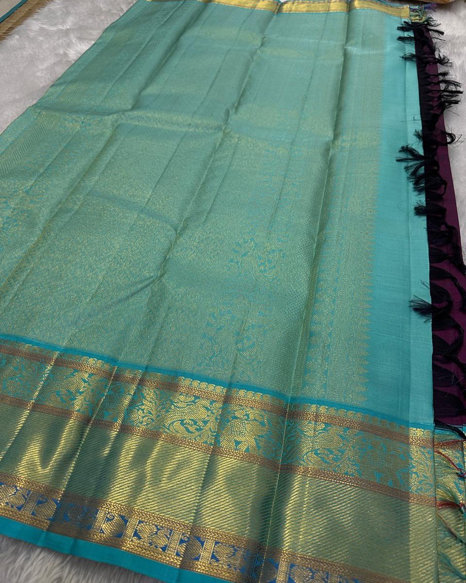 Ishani - Banarasi Soft Silk Saree