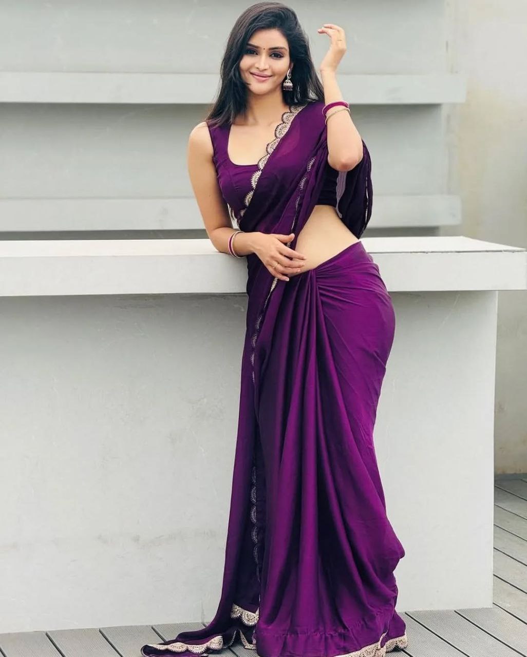 Elysian Elegance – Jimmy Choo Fabric Saree