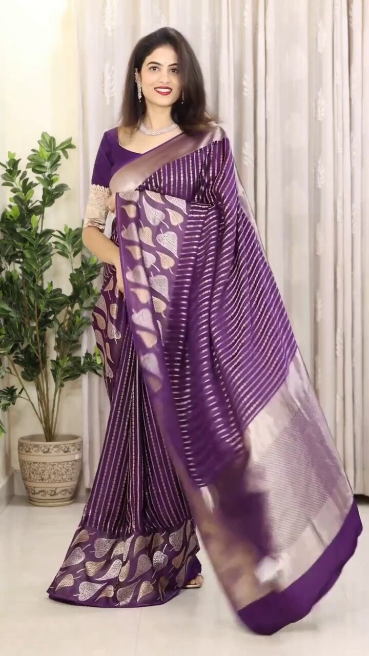 Aadhya – Banarasi Soft Silk Saree