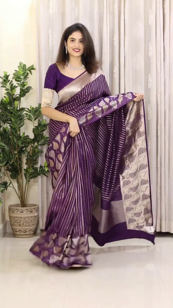 Aadhya – Banarasi Soft Silk Saree