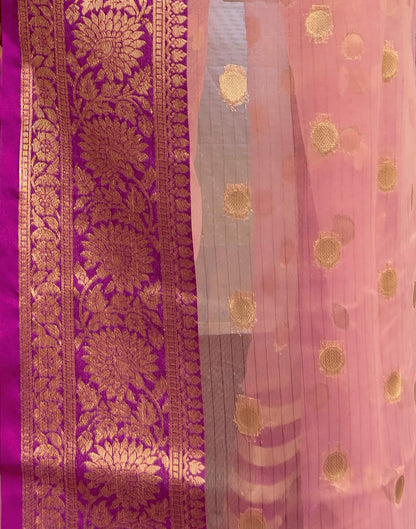 Meera - Regal Bloom – Pure Kanchivaram Silk Saree