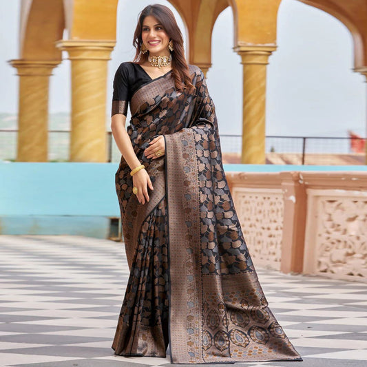 Riya - Banarasi Soft Silk Saree