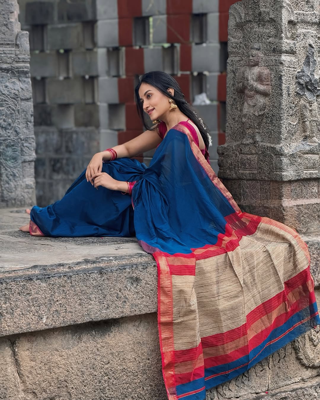 Neelam Maheshwari – Pure Handloom Silk Cotton Saree