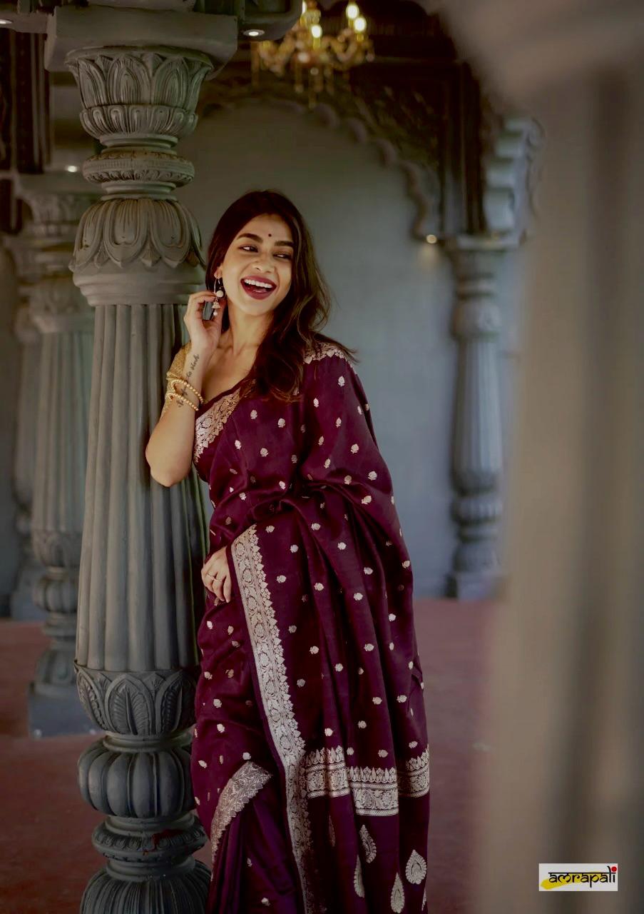Mahika – Banarasi Soft Silk Saree