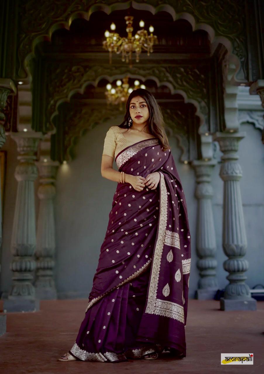 Mahika – Banarasi Soft Silk Saree