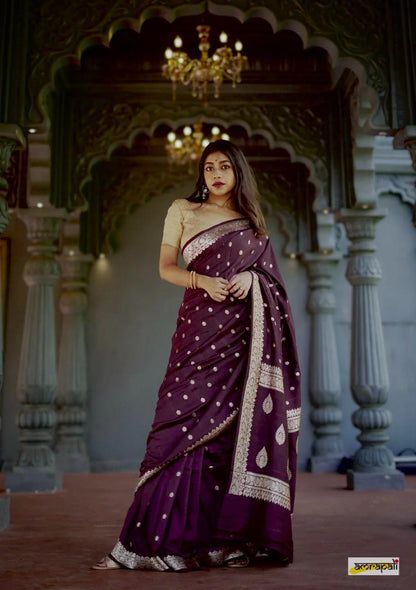 Mahika – Banarasi Soft Silk Saree