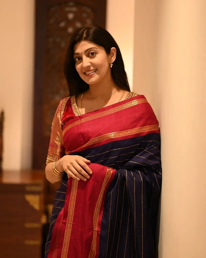 Prisha – Banarasi Soft Silk Saree