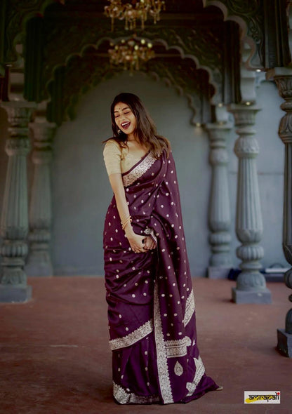 Mahika – Banarasi Soft Silk Saree