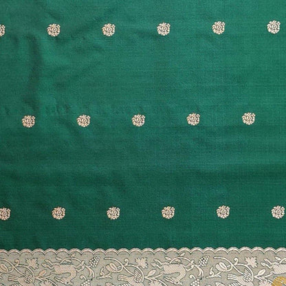 Lara Green Banarasi Silk Saree