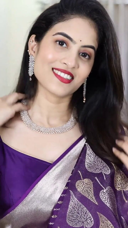 Aadhya – Banarasi Soft Silk Saree