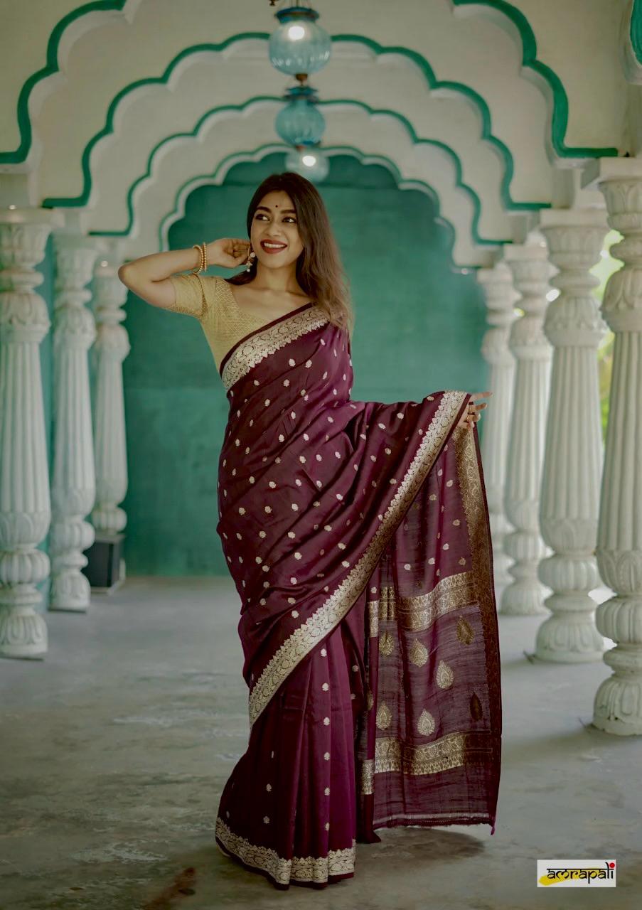 Mahika – Banarasi Soft Silk Saree